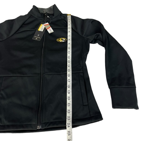 Antigua Black Fleece Golf Jacket University of Missouri Womens Size‎ S NWT - Picture 12 of 12